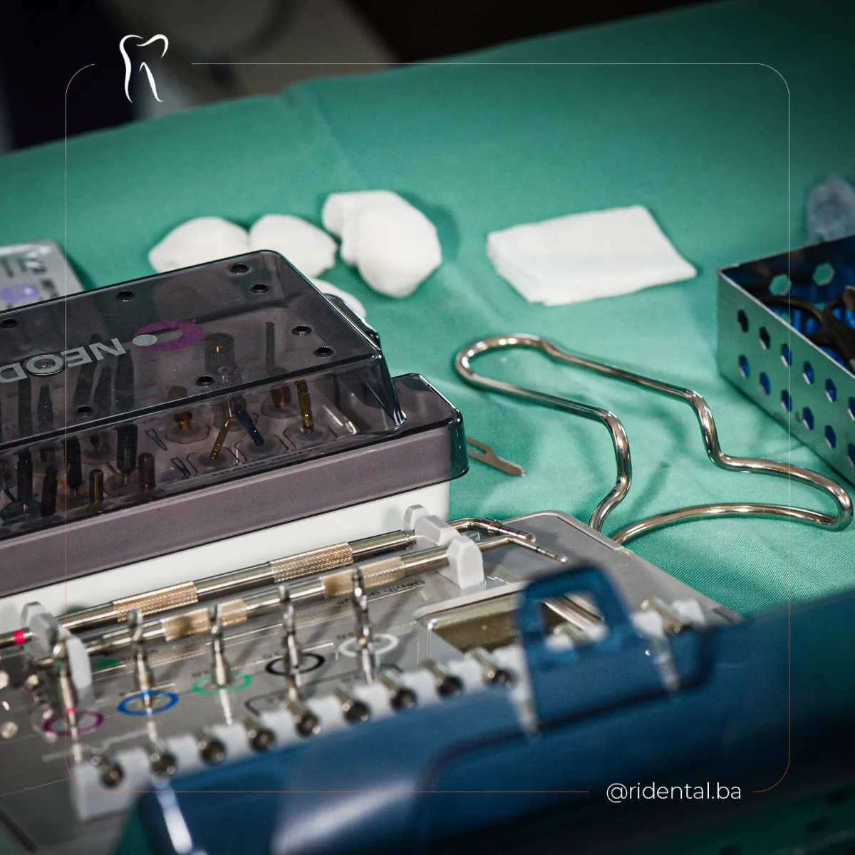 Neodent implantološki set, zubni implantati Cazin, Ridental